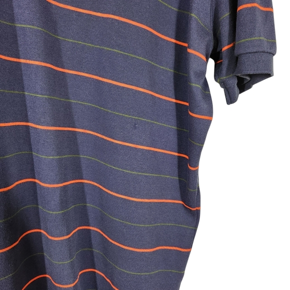 Polo by Ralph Lauren Men's Navy Blue Striped Shirt, Sz XXL - Picture 9 of 9